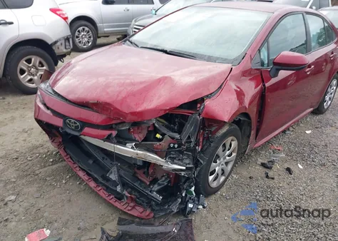 2022 Toyota Corolla Le из США, поврежденный, VIN 5YFEPMAE2NP385576